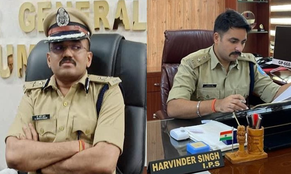 बोकारो पुलिस प्रशासन में बड़ा फेरबदल: हरविंदर सिंह बने नए एसपी, क्रांति कुमार नए IG